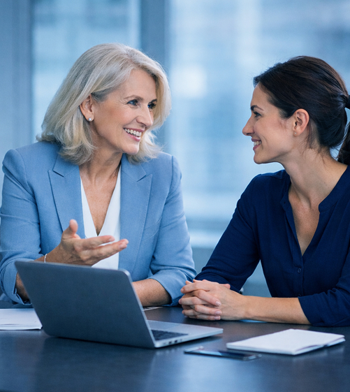 Professionnelles en discussion